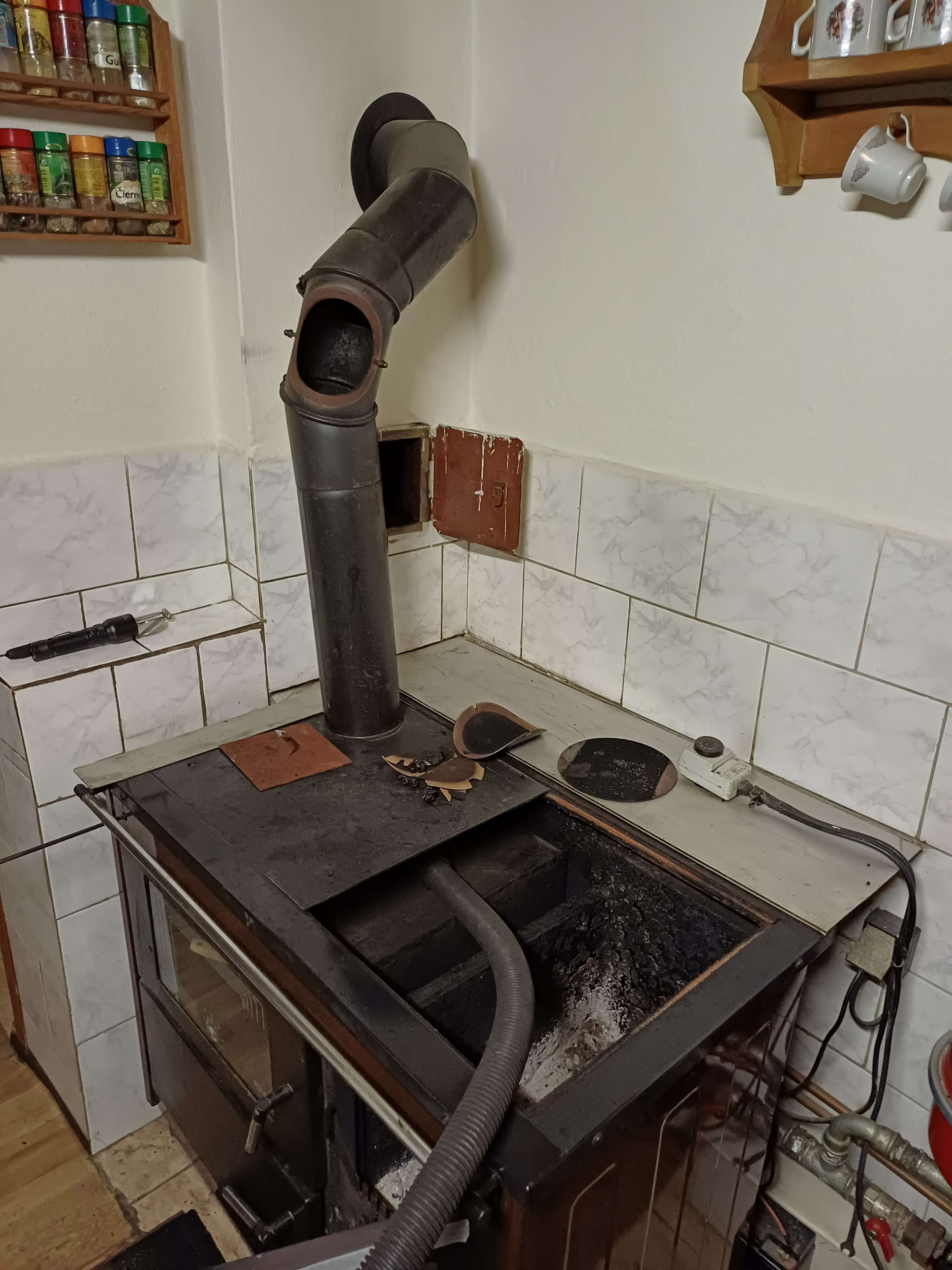 Čistenie dymovodu pri spotrebiči v Košiciach